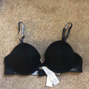 Calvin Klein push up bra. Never worn.